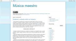 Desktop Screenshot of musicadso.blogspot.com