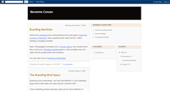 Desktop Screenshot of brandingcanada.blogspot.com