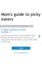 Mobile Screenshot of momsguidetopickyeaters.blogspot.com