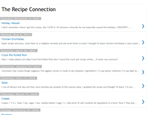 Tablet Screenshot of ourrecipeconnection.blogspot.com