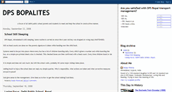 Desktop Screenshot of dpsbopalites.blogspot.com