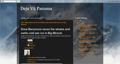 Desktop Screenshot of dejavupanamanews.blogspot.com