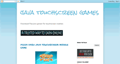 Desktop Screenshot of javatouchscreengames.blogspot.com