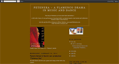 Desktop Screenshot of petenera-dance-drama.blogspot.com