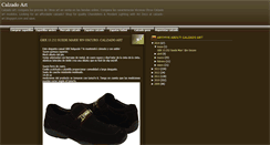Desktop Screenshot of calzado-art.blogspot.com