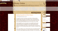 Desktop Screenshot of moneyonlinemom.blogspot.com