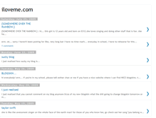 Tablet Screenshot of iloveme-rach.blogspot.com