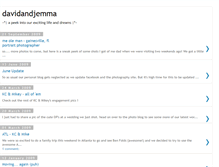 Tablet Screenshot of davidandjemma.blogspot.com