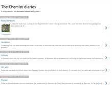 Tablet Screenshot of chemistdiaries.blogspot.com