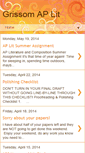 Mobile Screenshot of grissomaplit.blogspot.com