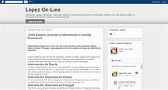 Desktop Screenshot of lopezon-line.blogspot.com