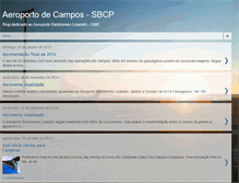 Tablet Screenshot of aeroportodecampos.blogspot.com