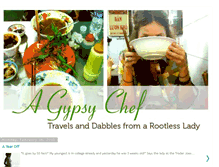 Tablet Screenshot of agypsychef.blogspot.com