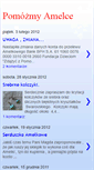 Mobile Screenshot of pomozmyamelce.blogspot.com