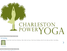 Tablet Screenshot of charlestonpoweryoga.blogspot.com