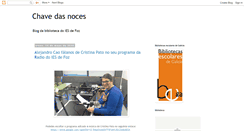 Desktop Screenshot of chavedasnoces.blogspot.com