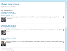 Tablet Screenshot of chavedasnoces.blogspot.com