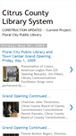 Mobile Screenshot of citruslibraries.blogspot.com