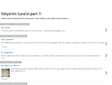 Tablet Screenshot of hulyaninbebisi.blogspot.com