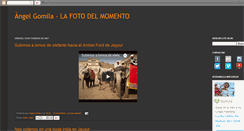 Desktop Screenshot of lafotodelmomento.blogspot.com