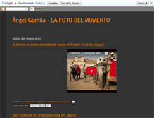 Tablet Screenshot of lafotodelmomento.blogspot.com