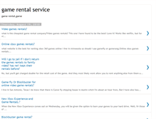 Tablet Screenshot of game-rental-service.blogspot.com