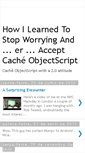 Mobile Screenshot of cachetastic.blogspot.com