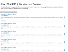 Tablet Screenshot of jual-brankas.blogspot.com