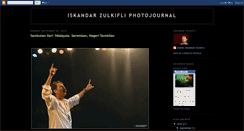 Desktop Screenshot of iskandarzulkifliphotojournal.blogspot.com