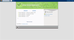 Desktop Screenshot of pistas-sonora-matancera.blogspot.com