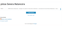 Tablet Screenshot of pistas-sonora-matancera.blogspot.com