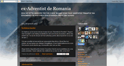 Desktop Screenshot of adventistderomania.blogspot.com