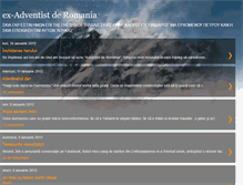 Tablet Screenshot of adventistderomania.blogspot.com