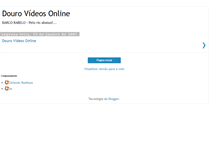 Tablet Screenshot of dourovideosonline.blogspot.com