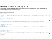 Tablet Screenshot of growingupdeaf.blogspot.com