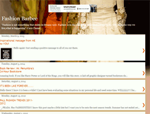 Tablet Screenshot of fashionbarbee.blogspot.com
