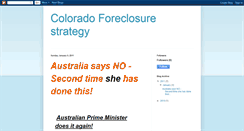 Desktop Screenshot of coloradoforeclosurestrategy.blogspot.com