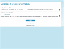 Tablet Screenshot of coloradoforeclosurestrategy.blogspot.com
