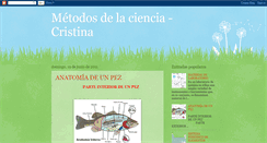 Desktop Screenshot of metodosdelaciencia-cristina.blogspot.com