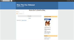 Desktop Screenshot of diasfox.blogspot.com