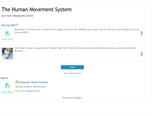 Tablet Screenshot of humanmovementsystem.blogspot.com