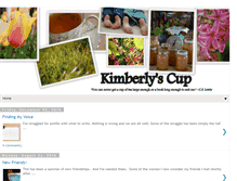 Tablet Screenshot of kimberlys-cup.blogspot.com