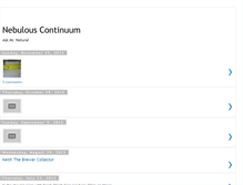 Tablet Screenshot of nebulouscontinuum.blogspot.com