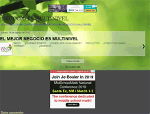 Tablet Screenshot of multinivelmegahealth.blogspot.com