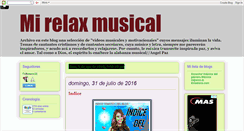 Desktop Screenshot of mirelaxmusical.blogspot.com