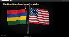 Desktop Screenshot of mauritian-american.blogspot.com