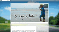 Desktop Screenshot of mynameis-beth.blogspot.com