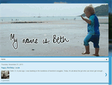 Tablet Screenshot of mynameis-beth.blogspot.com