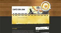 Desktop Screenshot of cafeconjoia.blogspot.com