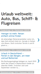 Mobile Screenshot of flugreisen-und-hotel.blogspot.com